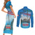 Italy Republic Day Couples Matching Short Sleeve Bodycon Dress and Long Sleeve Button Shirt Festa della Repubblica with Frecce Tricolori