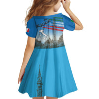 Italy Republic Day Family Matching Off The Shoulder Long Sleeve Dress and Hawaiian Shirt Festa della Repubblica with Frecce Tricolori