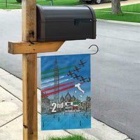 Italy Republic Day Garden Flag Festa della Repubblica with Frecce Tricolori