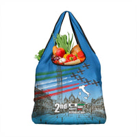 Italy Republic Day Grocery Bag Festa della Repubblica with Frecce Tricolori
