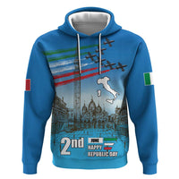 Italy Republic Day Hoodie Festa della Repubblica with Frecce Tricolori