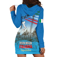 Italy Republic Day Hoodie Dress Festa della Repubblica with Frecce Tricolori
