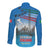 Italy Republic Day Long Sleeve Button Shirt Festa della Repubblica with Frecce Tricolori