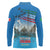 Italy Republic Day Long Sleeve Polo Shirt Festa della Repubblica with Frecce Tricolori