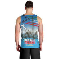 Italy Republic Day Men Tank Top Festa della Repubblica with Frecce Tricolori