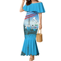 Italy Republic Day Mermaid Dress Festa della Repubblica with Frecce Tricolori