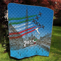 Italy Republic Day Quilt Festa della Repubblica with Frecce Tricolori