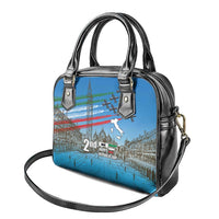Italy Republic Day Shoulder Handbag Festa della Repubblica with Frecce Tricolori
