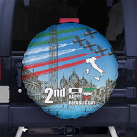 Italy Republic Day Spare Tire Cover Festa della Repubblica with Frecce Tricolori