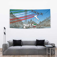 Italy Republic Day Tapestry Festa della Repubblica with Frecce Tricolori