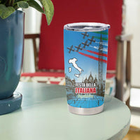 Italy Republic Day Tumbler Cup Festa della Repubblica with Frecce Tricolori
