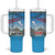Italy Republic Day Tumbler With Handle Festa della Repubblica with Frecce Tricolori