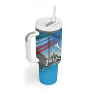 Italy Republic Day Tumbler With Handle Festa della Repubblica with Frecce Tricolori