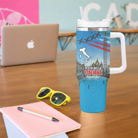 Italy Republic Day Tumbler With Handle Festa della Repubblica with Frecce Tricolori