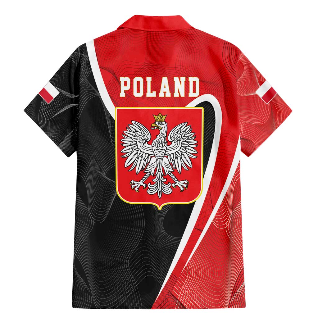 Poland White Crowned Eagle Family Matching Mermaid Dress and Hawaiian Shirt Rzeczpospolita Polska