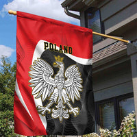 Poland White Crowned Eagle Garden Flag Rzeczpospolita Polska