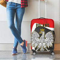 Poland White Crowned Eagle Luggage Cover Rzeczpospolita Polska