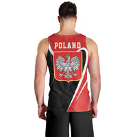 Poland White Crowned Eagle Men Tank Top Rzeczpospolita Polska LT17 - Wonder Print Shop