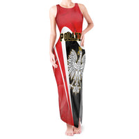 Poland White Crowned Eagle Tank Maxi Dress Rzeczpospolita Polska LT17 - Wonder Print Shop