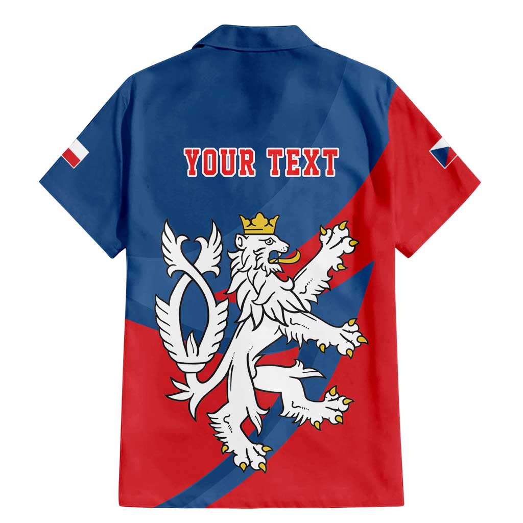 Personalized Czech Republic Coat of Arms Family Matching Mermaid Dress and Hawaiian Shirt Statni Znak Ceske Republiky - Silver Double-tailed Lion