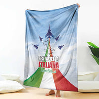 Italy Festa della Repubblica Blanket Frecce Tricolori with Dove
