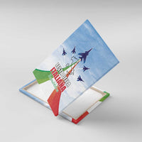 Italy Festa della Repubblica Canvas Wall Art Frecce Tricolori with Dove