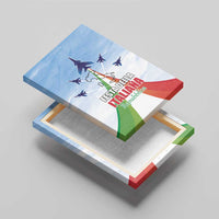 Italy Festa della Repubblica Canvas Wall Art Frecce Tricolori with Dove