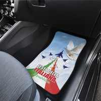 Italy Festa della Repubblica Car Mats Frecce Tricolori with Dove