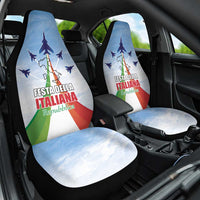 Italy Festa della Repubblica Car Seat Cover Frecce Tricolori with Dove