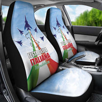 Italy Festa della Repubblica Car Seat Cover Frecce Tricolori with Dove