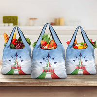 Italy Festa della Repubblica Grocery Bag Frecce Tricolori with Dove