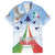 Italy Festa della Repubblica Hawaiian Shirt Frecce Tricolori with Dove