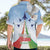 Italy Festa della Repubblica Hawaiian Shirt Frecce Tricolori with Dove