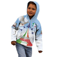Italy Festa della Repubblica Kid Hoodie Frecce Tricolori with Dove