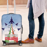 Italy Festa della Repubblica Luggage Cover Frecce Tricolori with Dove