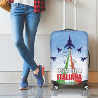 Italy Festa della Repubblica Luggage Cover Frecce Tricolori with Dove