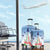 Italy Festa della Repubblica Luggage Cover Frecce Tricolori with Dove
