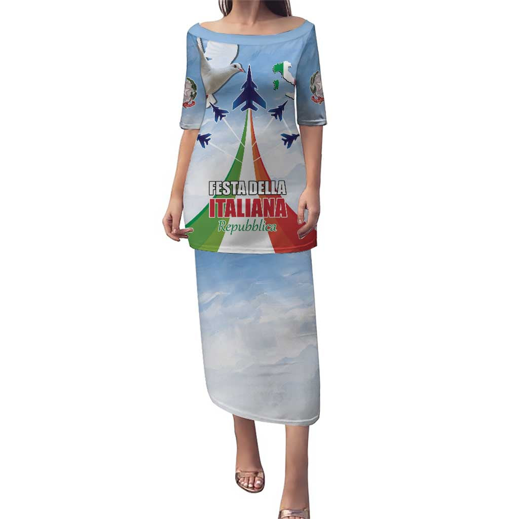 Italy Festa della Repubblica Puletasi Frecce Tricolori with Dove