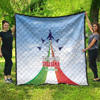 Italy Festa della Repubblica Quilt Frecce Tricolori with Dove
