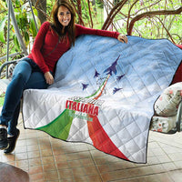 Italy Festa della Repubblica Quilt Frecce Tricolori with Dove