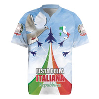 Italy Festa della Repubblica Rugby Jersey Frecce Tricolori with Dove