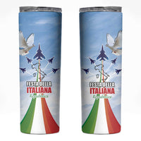 Italy Festa della Repubblica Skinny Tumbler Frecce Tricolori with Dove