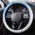 Italy Festa della Repubblica Steering Wheel Cover Frecce Tricolori with Dove
