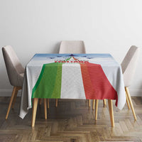 Italy Festa della Repubblica Tablecloth Frecce Tricolori with Dove