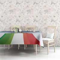 Italy Festa della Repubblica Tablecloth Frecce Tricolori with Dove