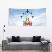 Italy Festa della Repubblica Tapestry Frecce Tricolori with Dove