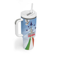 Italy Festa della Repubblica Tumbler With Handle Frecce Tricolori with Dove