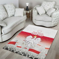 Polish Flag Day Personalized Area Rug Duma Narodu 2nd May