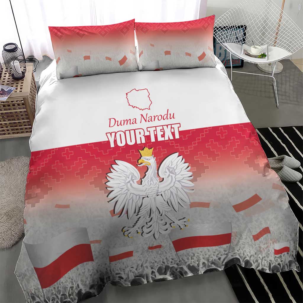 Polish Flag Day Personalized Bedding Set Duma Narodu 2nd May