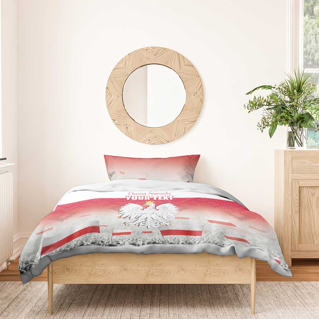 Polish Flag Day Personalized Bedding Set Duma Narodu 2nd May